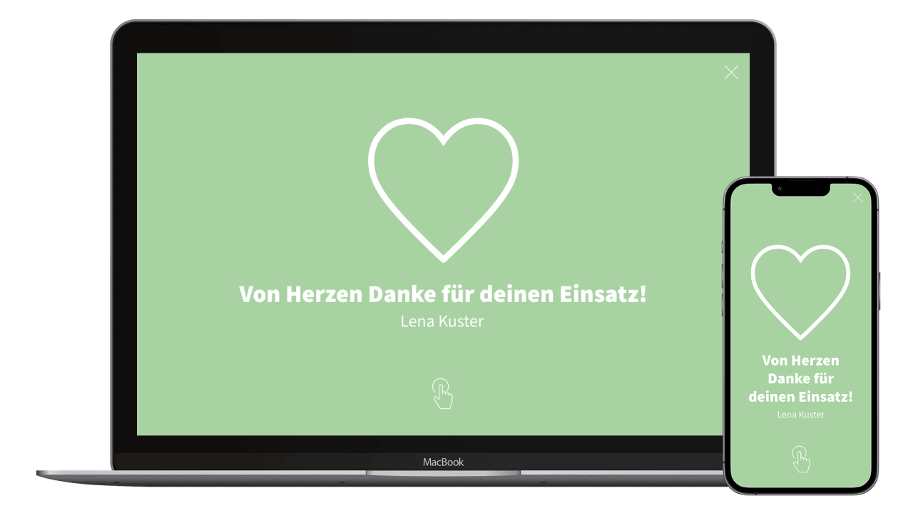 Wertschätzungs-Karten