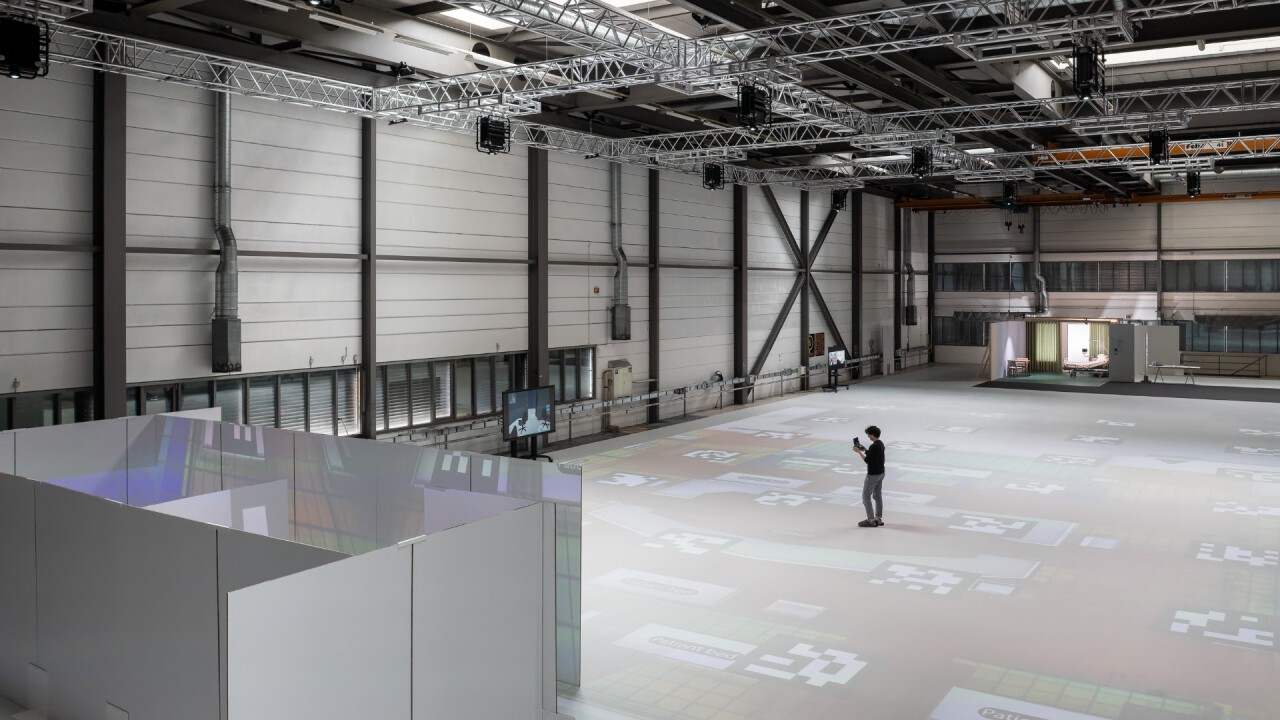 Extended-Reality-Simulationsfläche.