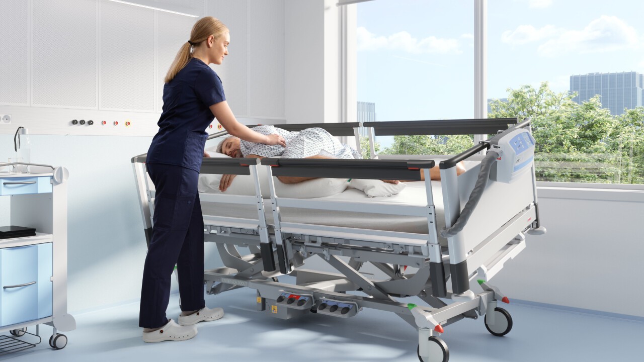 Essenza 300 LT mit Safe&Free-Seitensicherungen und lateraler Schwenkung