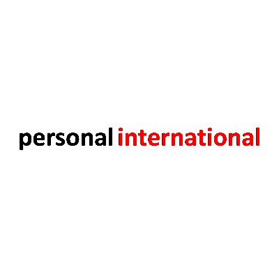 Logo personal international